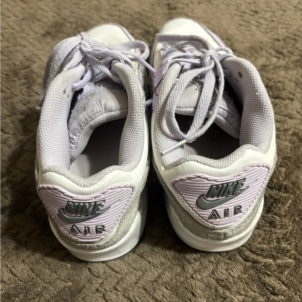 Nike White and Purple Sneakers - Picture 3 of 3